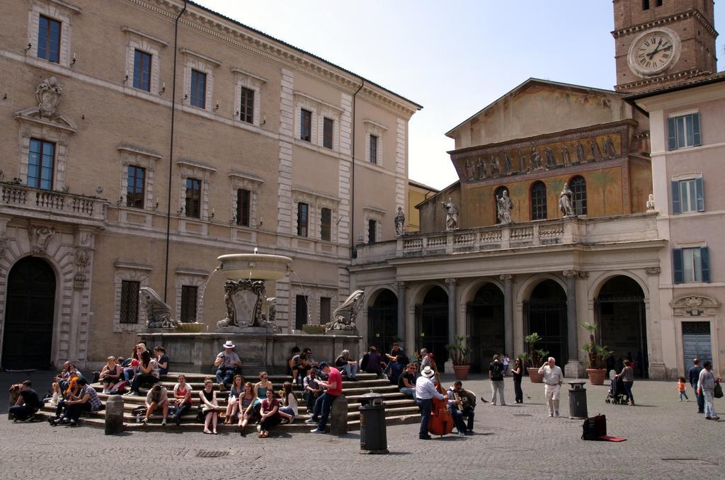Vacanze Romane Centro Storico Trastevere Appartamento Camera foto